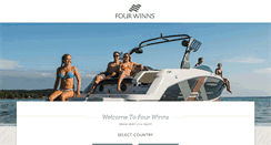 Desktop Screenshot of fourwinns.com